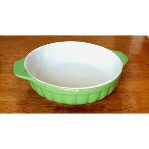 Royal Norfolk Greenbrier International Green Casserole Serving Dish